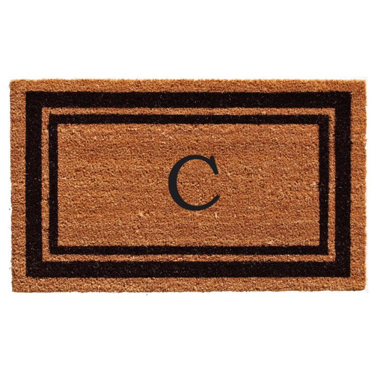 Calloway Mills - Monogram Border Coir Mat