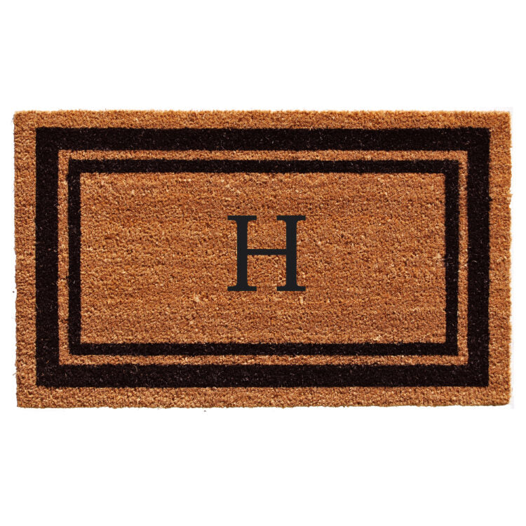 Calloway Mills - Monogram Border Coir Mat