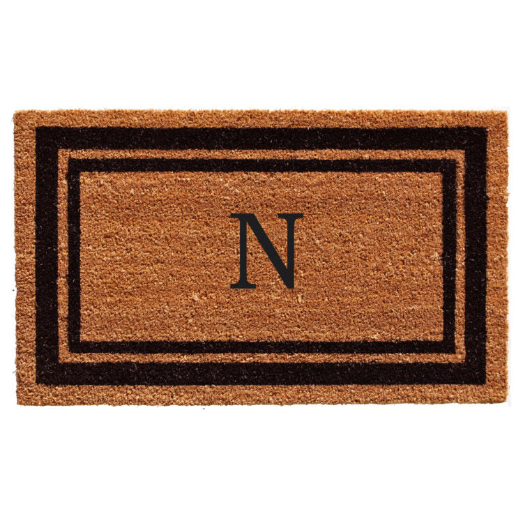 Calloway Mills - Monogram Border Coir Mat