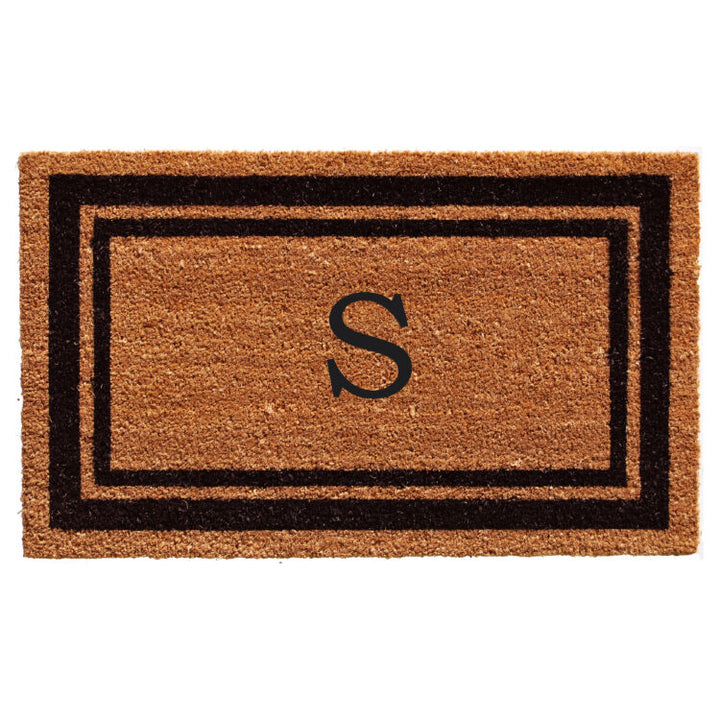 Calloway Mills - Monogram Border Coir Mat