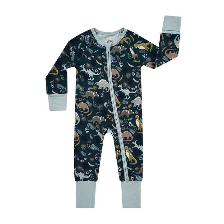 Emerson and Friends - Prehistoric Friends Bamboo Baby Pajamas