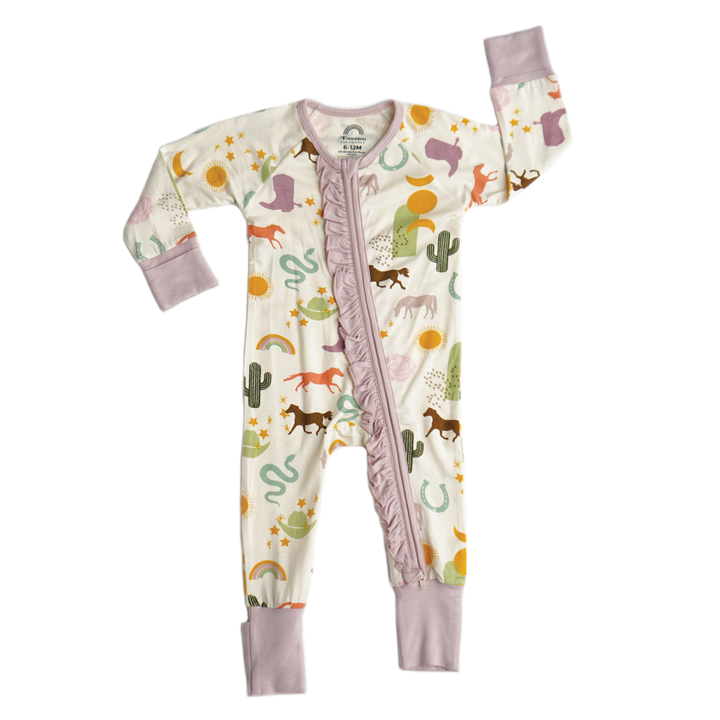 Emerson and Friends - Wild and Free Bamboo Baby Pajamas