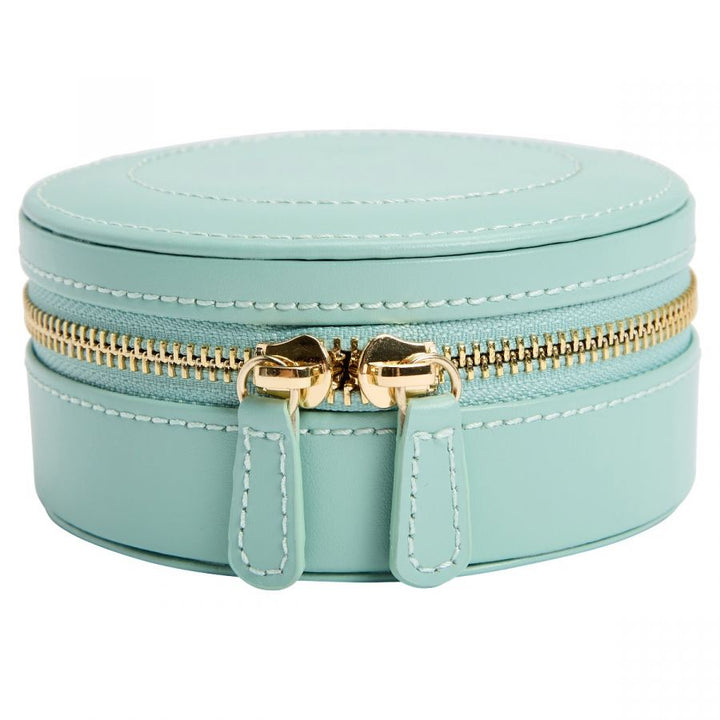 Sophia Mini Zip Jewelry Case - Jade