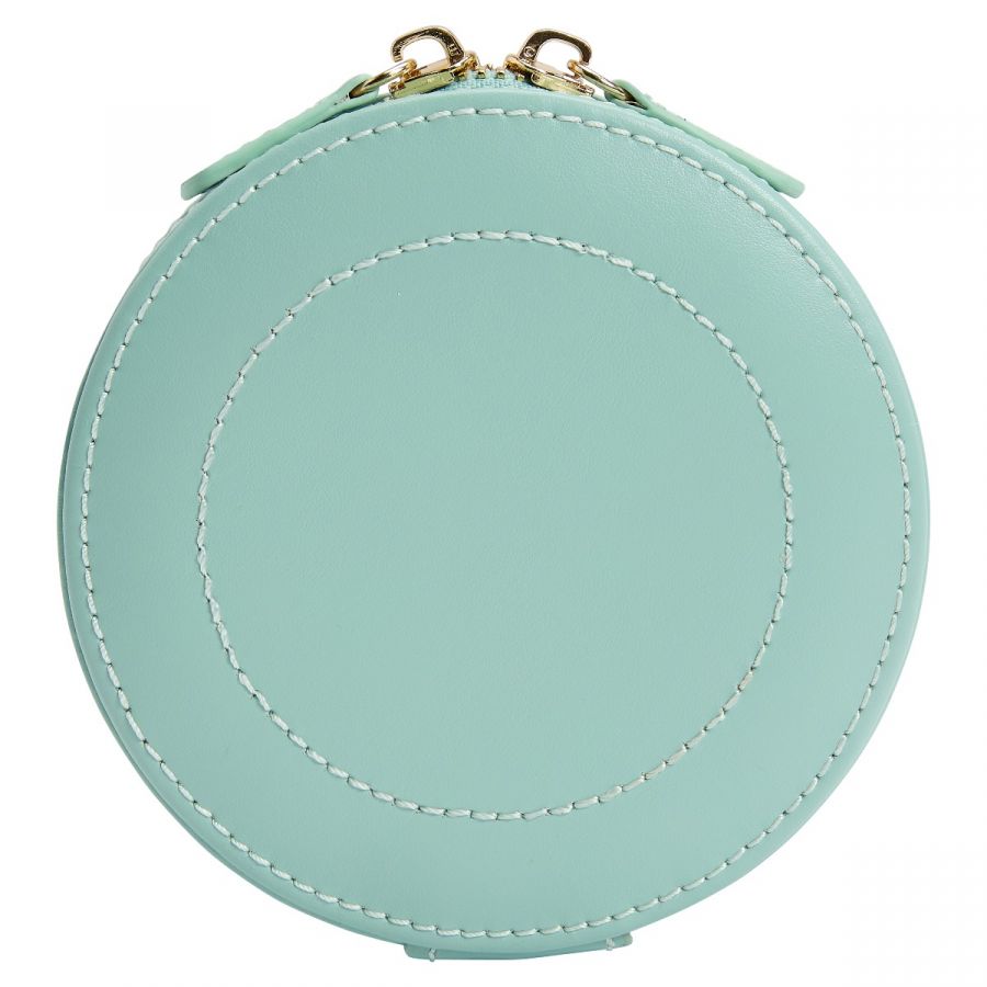 Sophia Mini Zip Jewelry Case - Jade