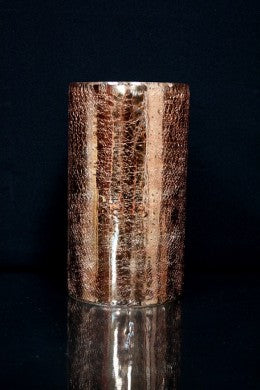 The Light Garden - Crackled Glass Cylinder