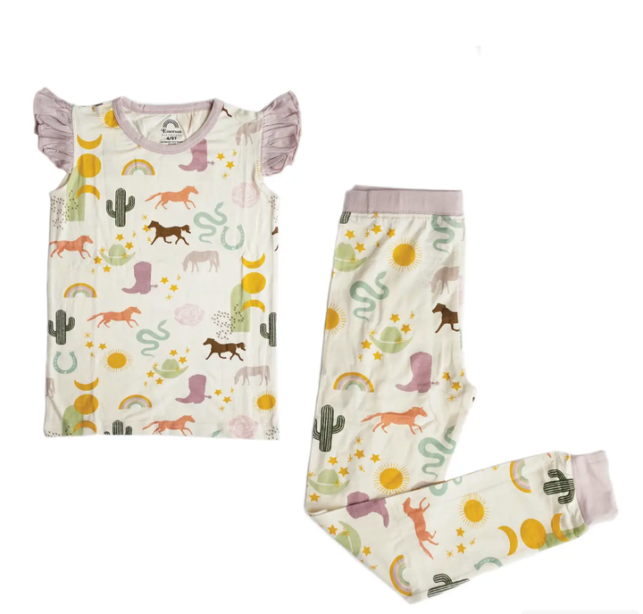 Emerson and Friends - Kid's Wild and Free Bamboo Pajama Set