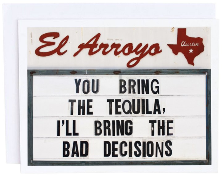 El Arroyo - Marquee Greeting Card