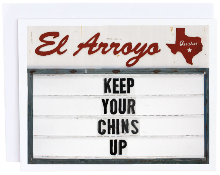 El Arroyo - Marquee Greeting Card