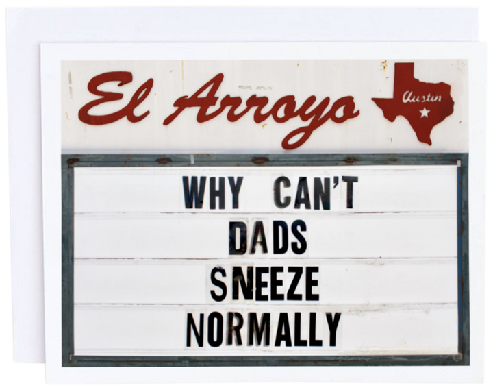 El Arroyo - Marquee Greeting Card