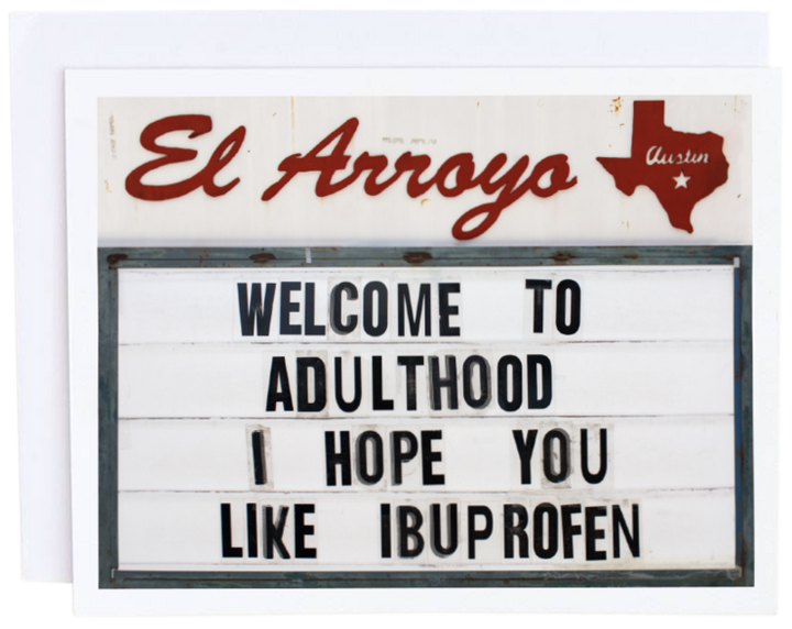 El Arroyo - Marquee Greeting Card