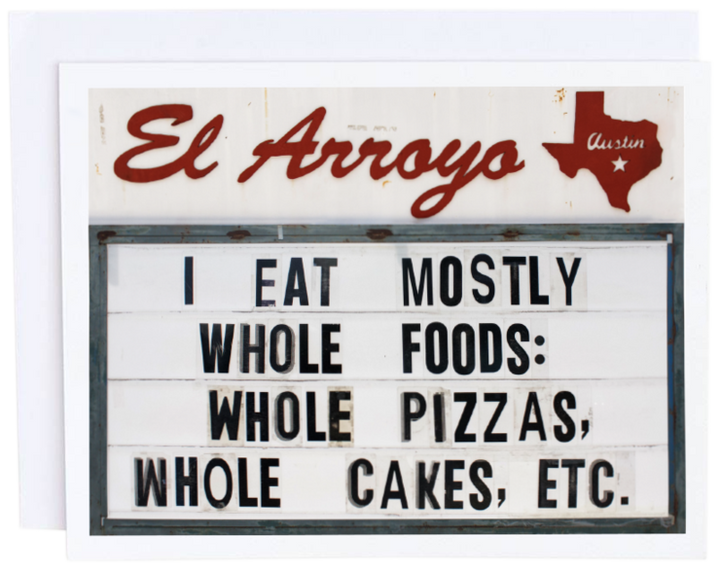 El Arroyo - Marquee Greeting Card