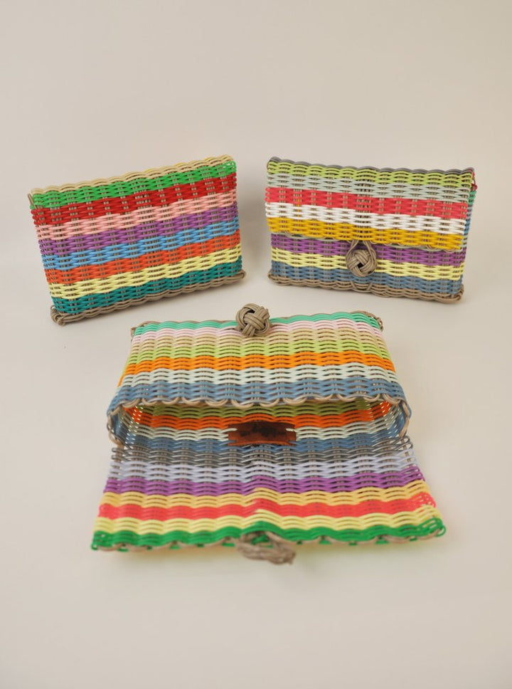 The Lilley Line - Clutch - Multi Bright Stripe