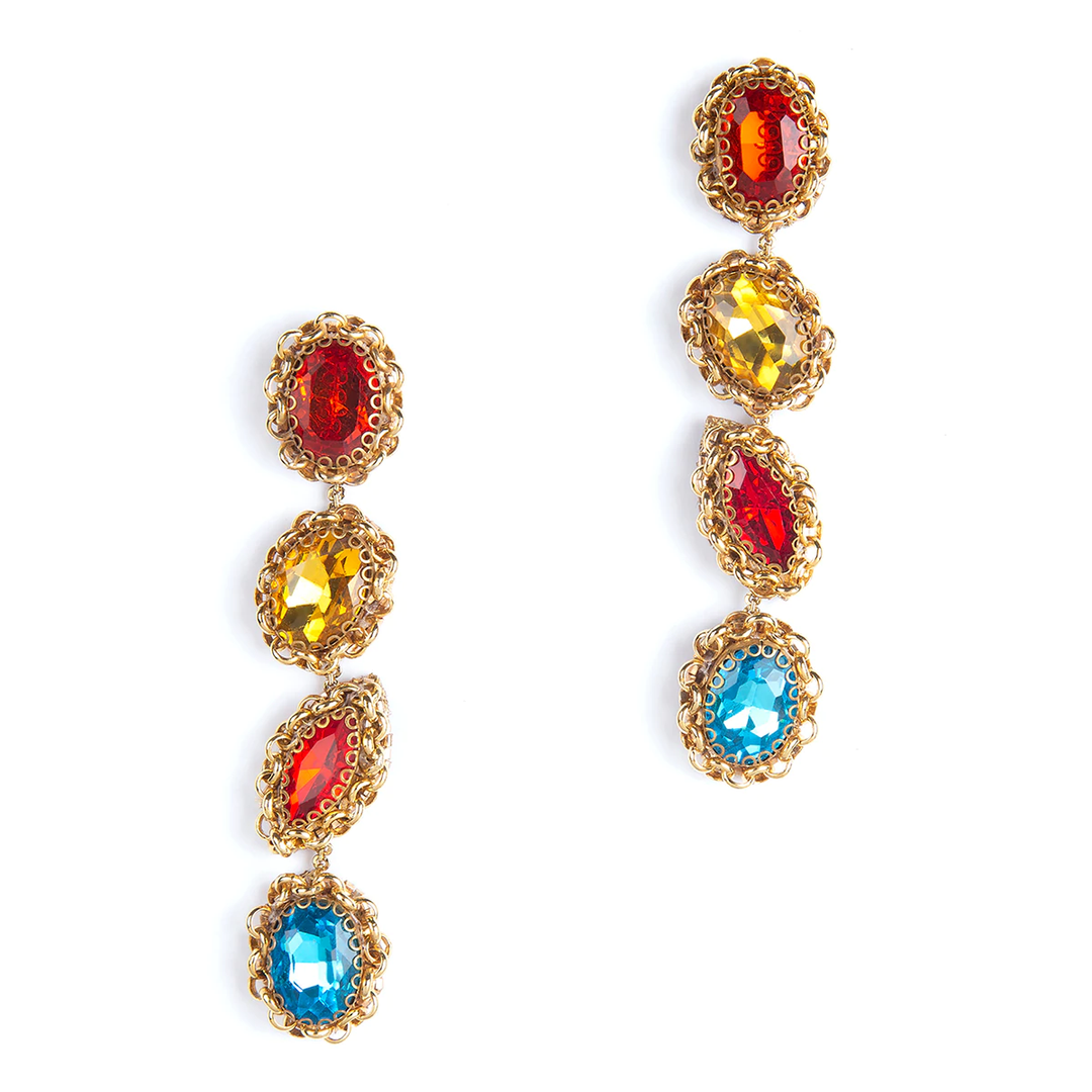 Deepa Gurnani - Ezme Jewel Earrings