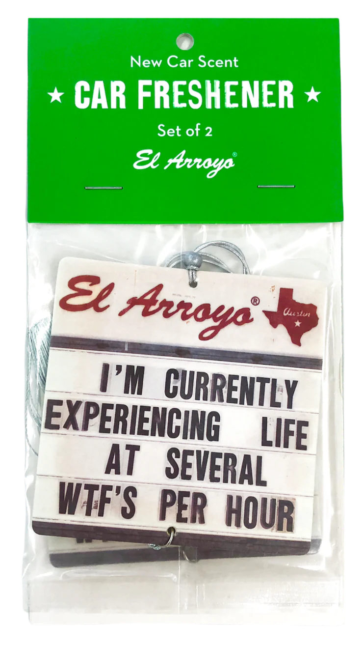 El Arroyo - Marquee Car Air Freshener