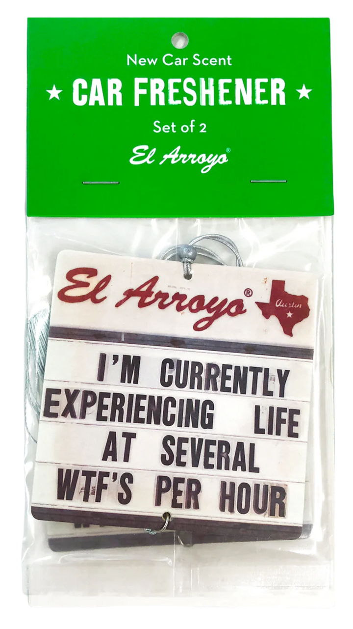 El Arroyo - Marquee Car Air Freshener