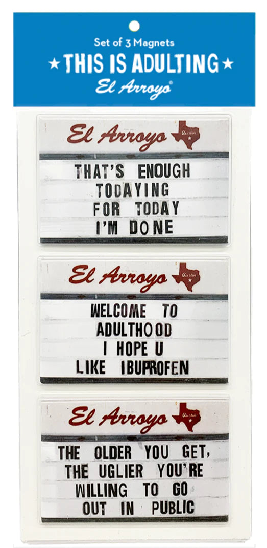 El Arroyo - Marquee Magnet Set