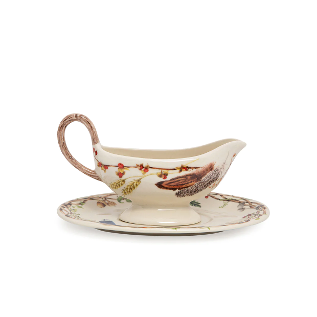 Juliska - Forest Walk Gravy Boat and Saucer