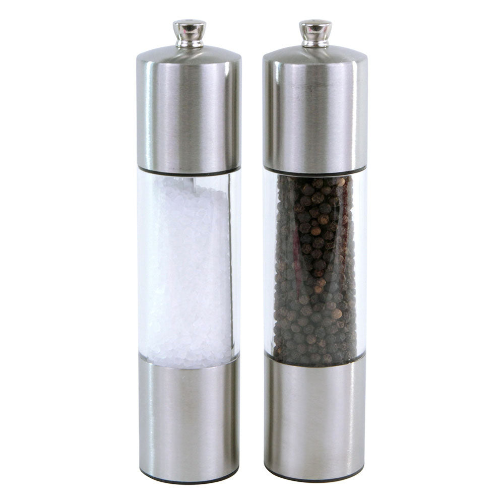 Salt Shaker & Pepper Mill Grinder Mechanism Turning Kit Black Nickel