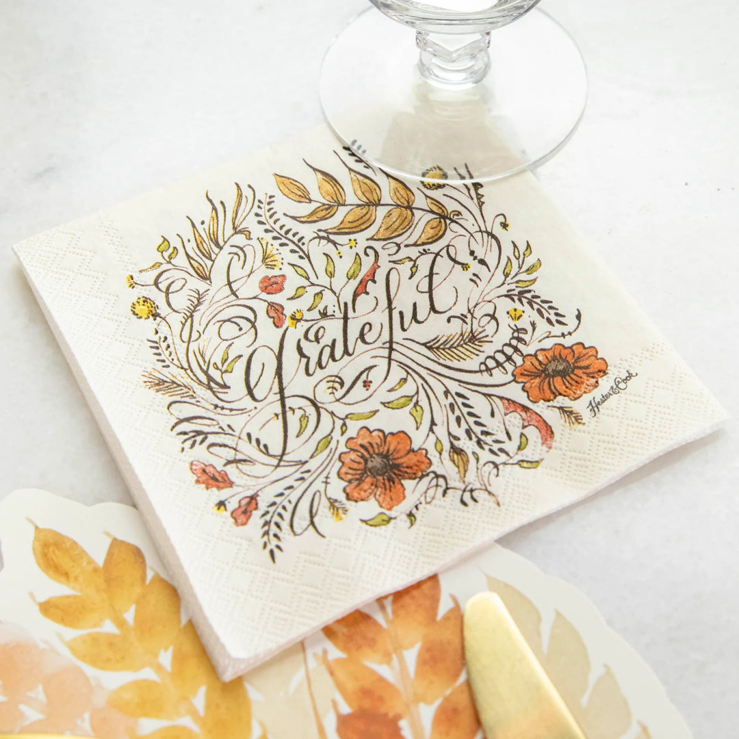 Hester & Cook - Grateful Napkin