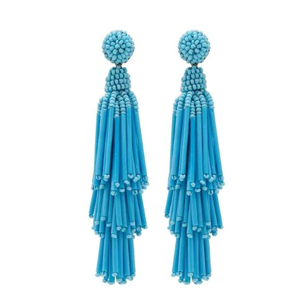 Deepa Gurnani - Rain Fringe Earrings