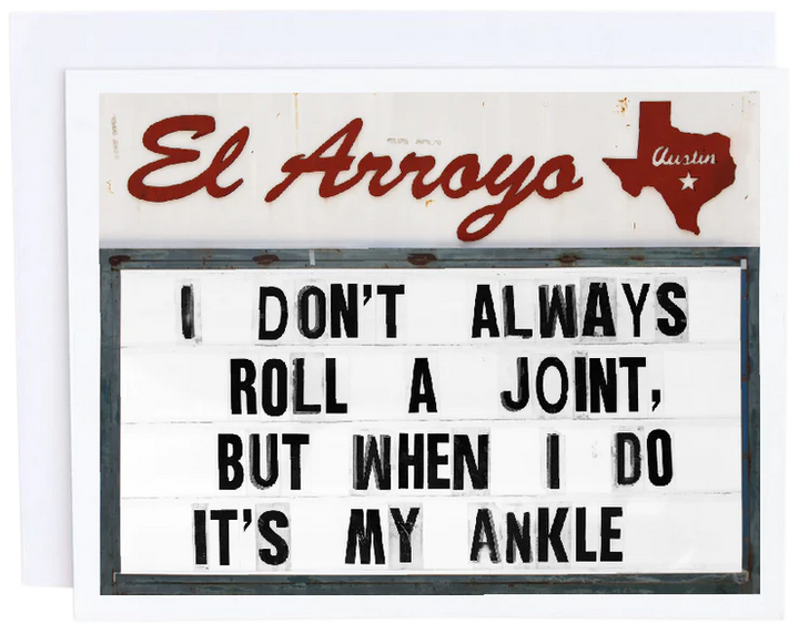 El Arroyo - Marquee Greeting Card