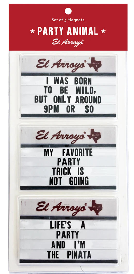 El Arroyo - Marquee Magnet Set