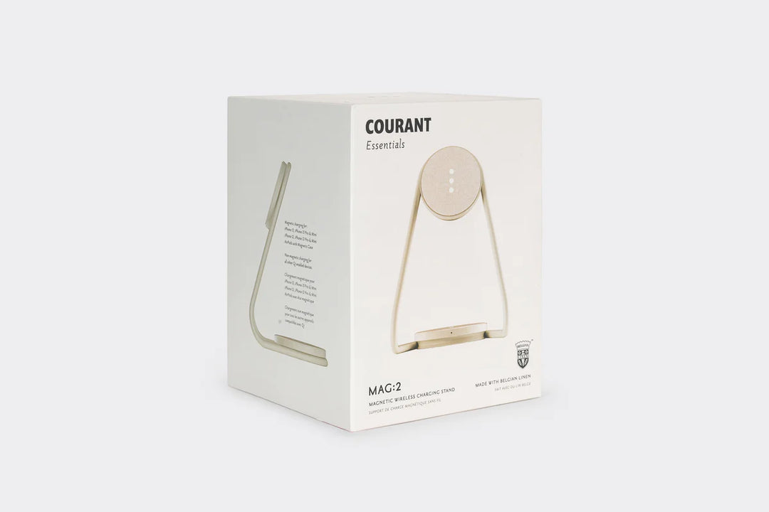 Courant - Mag2 Essentials Apple iPhone Charger - Natural