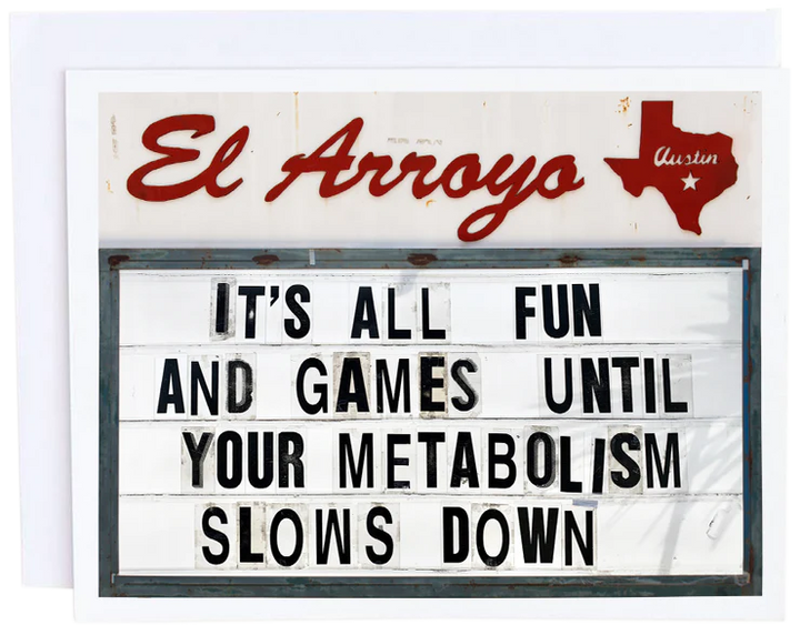 El Arroyo - Marquee Greeting Card