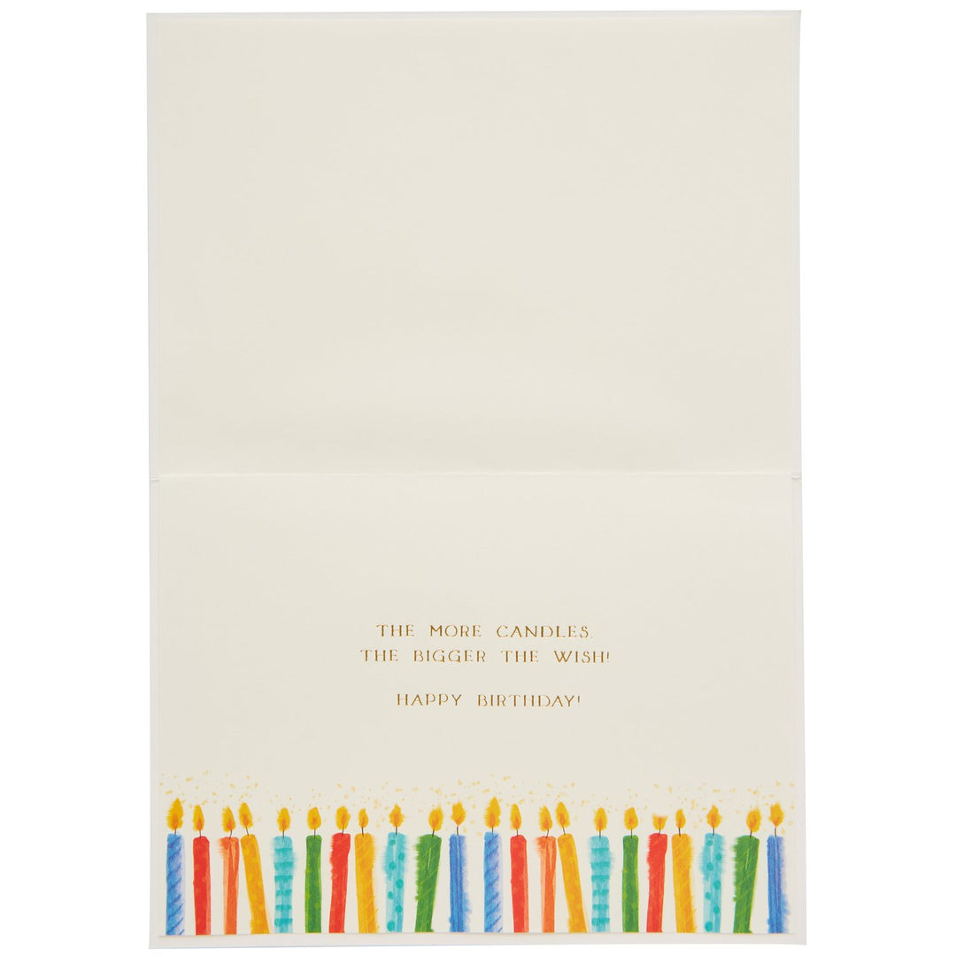 Niquea.d - Birthday Card - Row of Candles