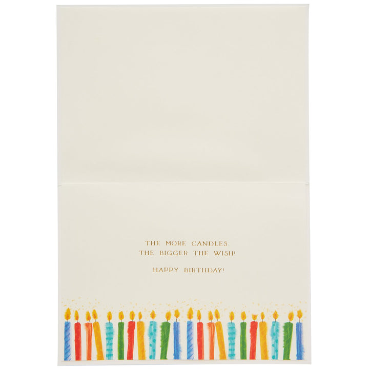 Niquea.d - Birthday Card - Row of Candles