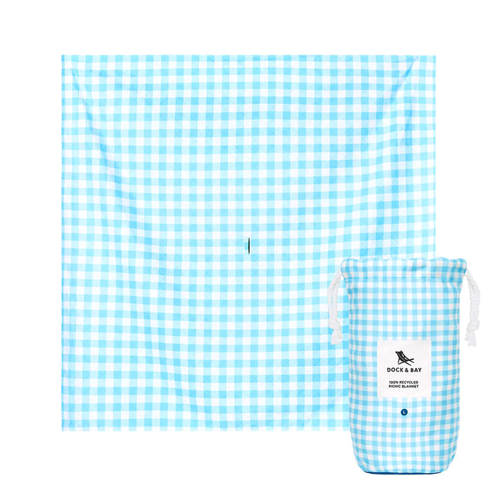 Dock & Bay - Large Picnic Blanket - Blueberry Pie