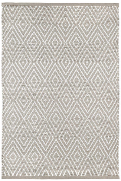 Diamond Platinum Indoor/Outdoor Rug - 2x3