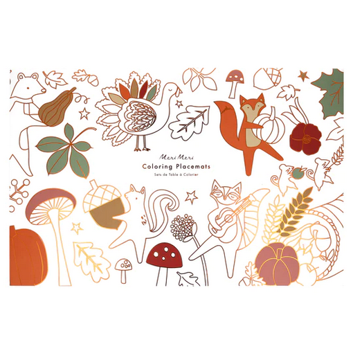 Thanksgiving Coloring Placemats