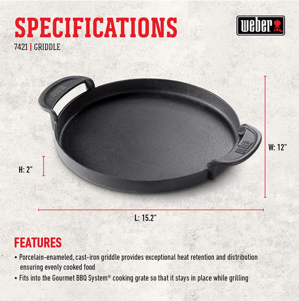 Weber Griddle