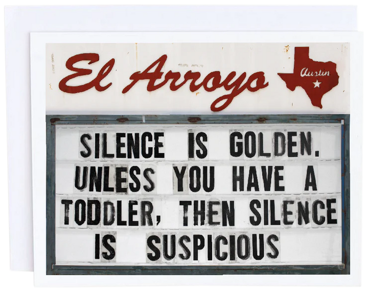 El Arroyo - Marquee Greeting Card