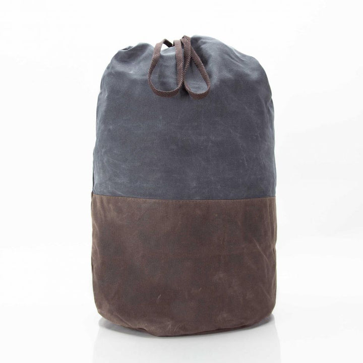 Waxed Canvas Laundry Duffel