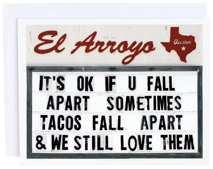 El Arroyo - Marquee Greeting Card