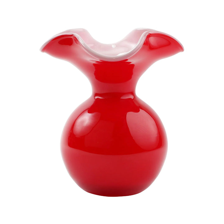 Vietri - Hibiscus Glass Fluted Vase