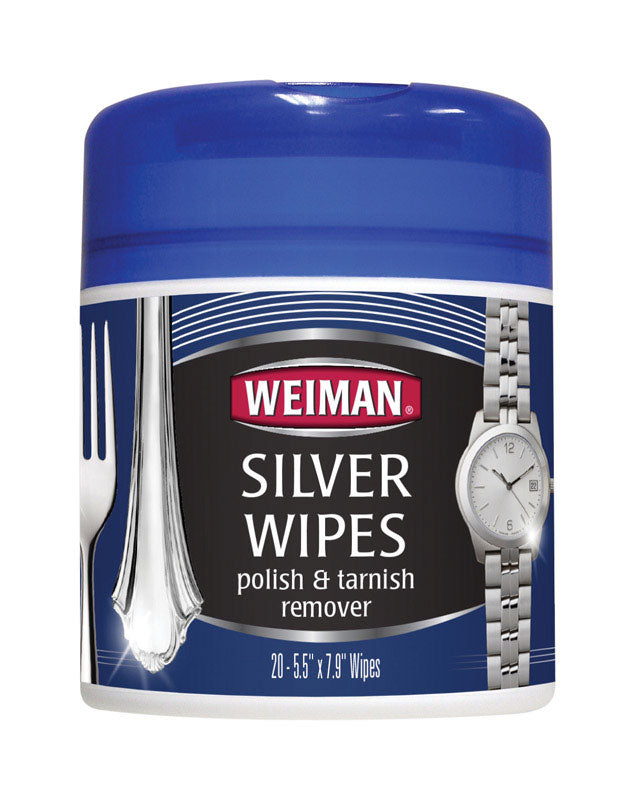 20-Pk) Weiman STAINLESS STEEL Cleaning Wipes for Appliances Car