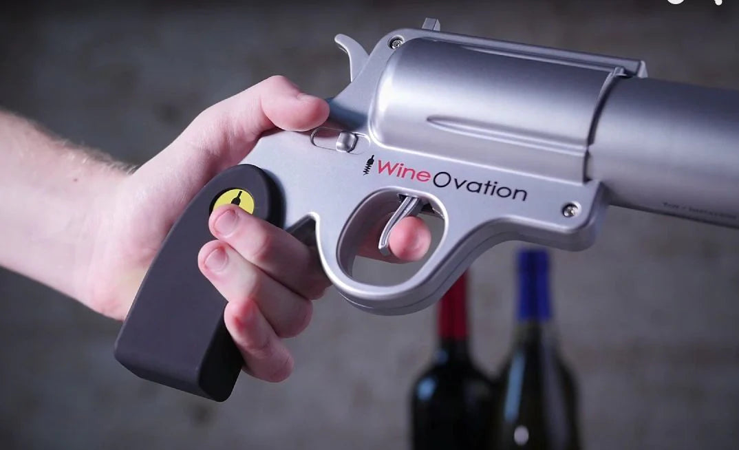 Wineovation - Wine Opener Gun - Silver