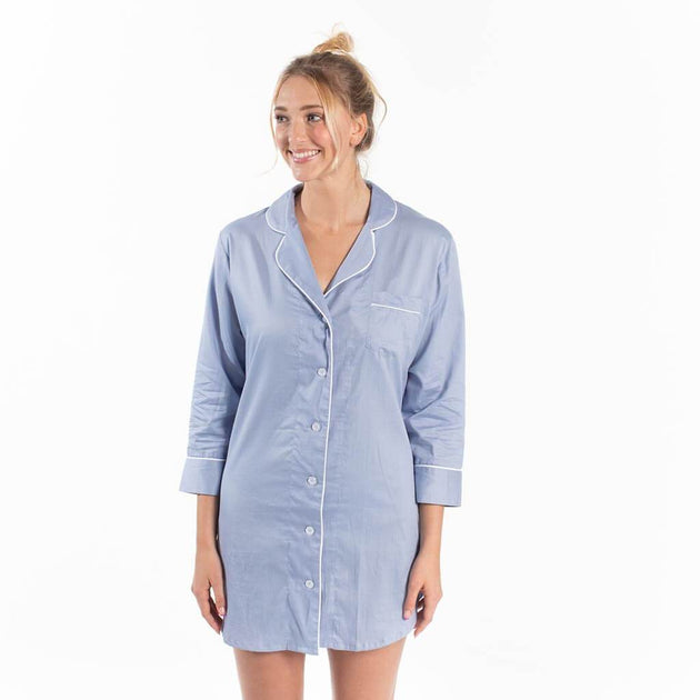 Bella il FIore - Button-Down Sleep Shirt – Sunset & Co.