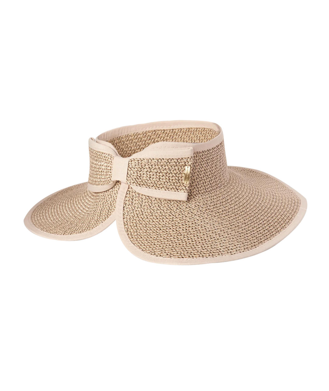 Poolside Roll Up Visor - Natural