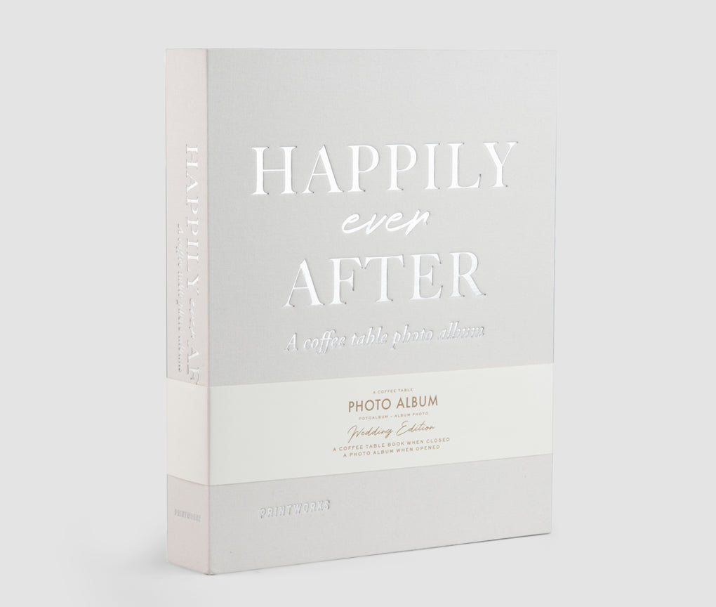 Printworks - Wedding Photo Album - Happily Ever After