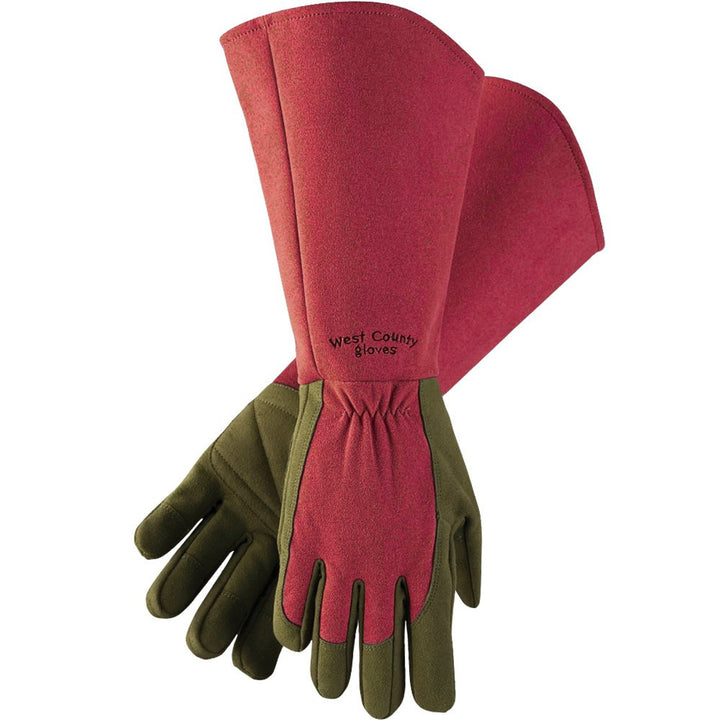 West County Gardener - Gauntlet Rose Gloves